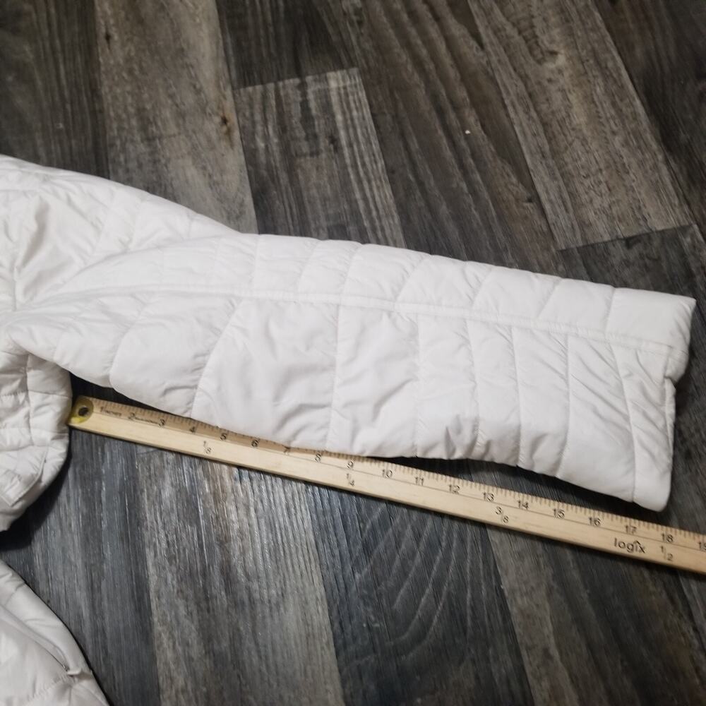 Lululemon Insulated Wrap Jacket in White Opal size 8 (Missing Wrap) - Picture 6 of 16